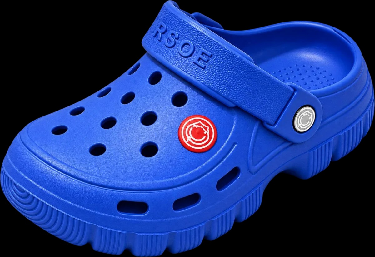 Babuche EVA 2626 Infantil na cor Azul Rey