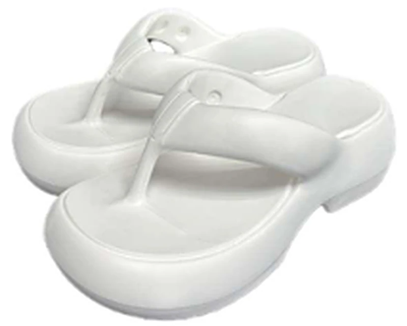 Chinelo de Dedo Salto Alto 2003 Feminino na cor Branco